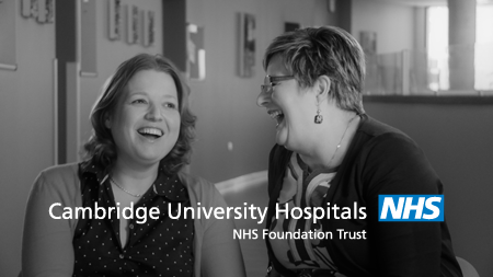 cuh-nurse-video-Emma-Kath-laughing+nhs-logo