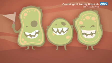 Infection Control video cartoon germs